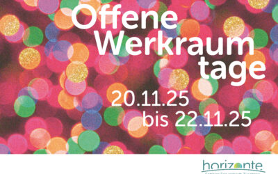 Offene Werkraumtage vom 20. bis 22. November 2025